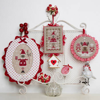 Les Amis De Pere Noel - Friends Of Santa Claus Cross Stitch Pattern by Tralala
