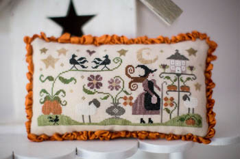 Histoire De Bergere Automne -Autumn Shepherdess Story Cross Stitch Pattern by Tralala