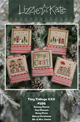 Tiny Tidings XXII Cross Stitch Pattern by Lizzie Kate