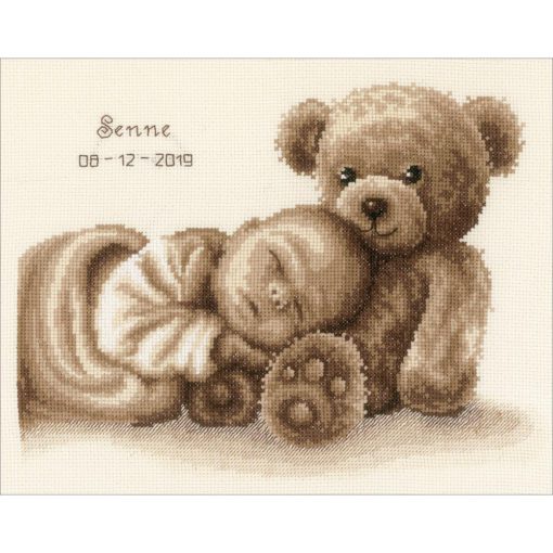 Vervaco Counted Cross Stitch Kit 11.25"X8.75" Sweet Dreams 