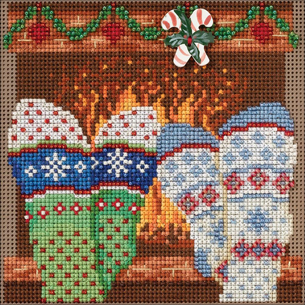 Cozy Feet Mill Hill Counted Cross Stitch Kit  