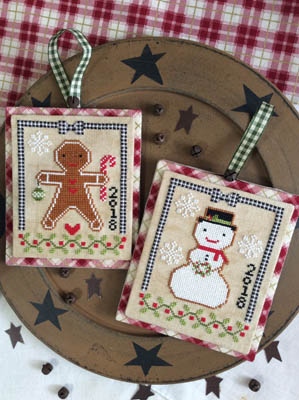 Christmas Cookies Cross Stitch Pattern by Annie Beez Folk Art