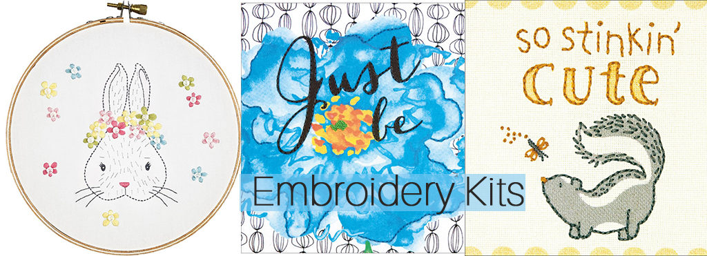 Embroidery Kits and Patterns