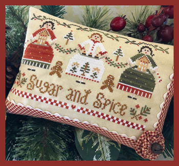 Sugar And Spice Cross Stitch Pattern ~ Little House Needleworks ...