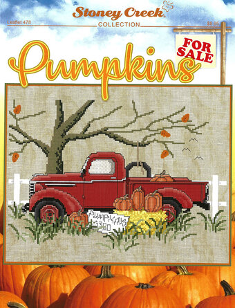 Pumpkins For Sale Cross Stitch Pattern by Stoney Creek Designs