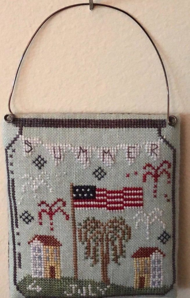 Christmas Cross Stitch Pattern Dames of the Needle CHRISTMAS IN a JAR Cross Stitch Pattern