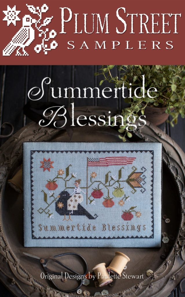 Plum Street Samplers SUMMERTIDE BLESSINGS Cross Stitch Pattern