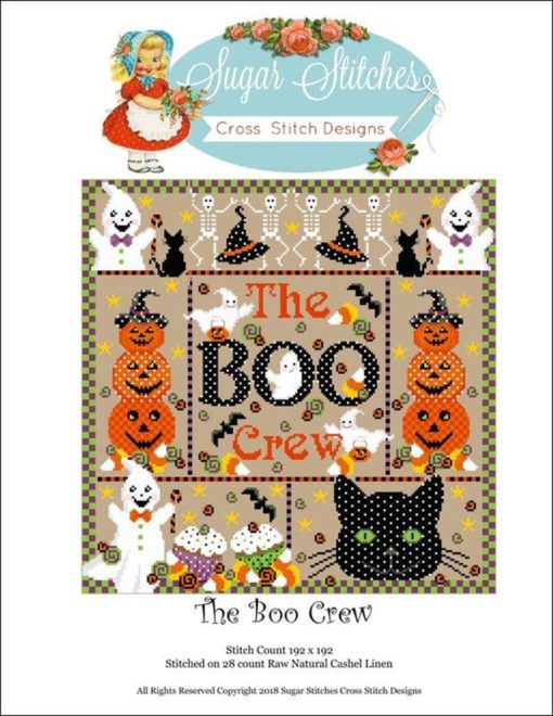 THE BOO CREW Stitch Pattern by Sugar Stitches