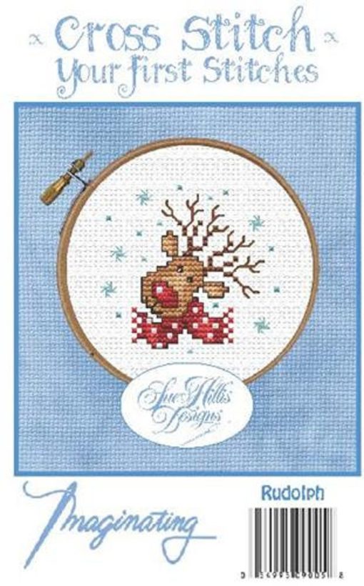 RUDOLPH Cross Stitch Kit by Imaginating