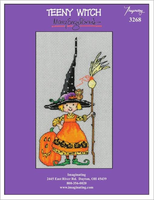 TEeny Witch Cross Stitch Pattern by Imaginating