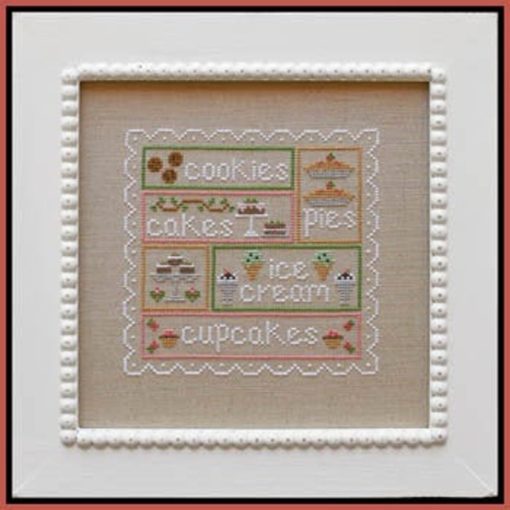 Country Cottage Needleworks SWEET SAMPLER Cross Stitch Pattern