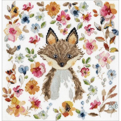 Design Works FOX Cross Stitch Kit