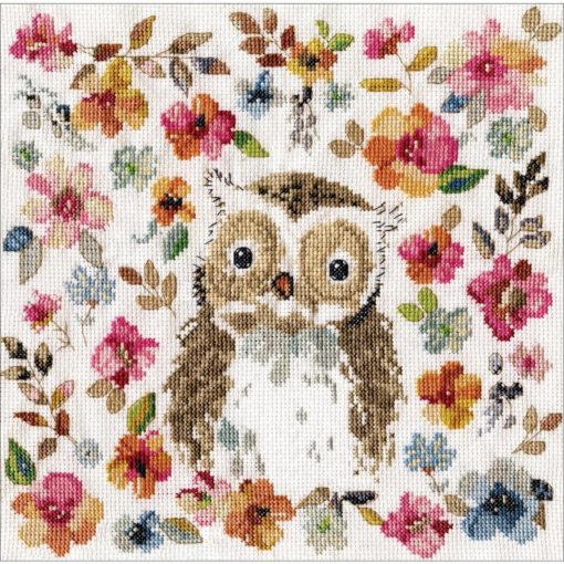 Design Works OWL Cross Stitch Kit