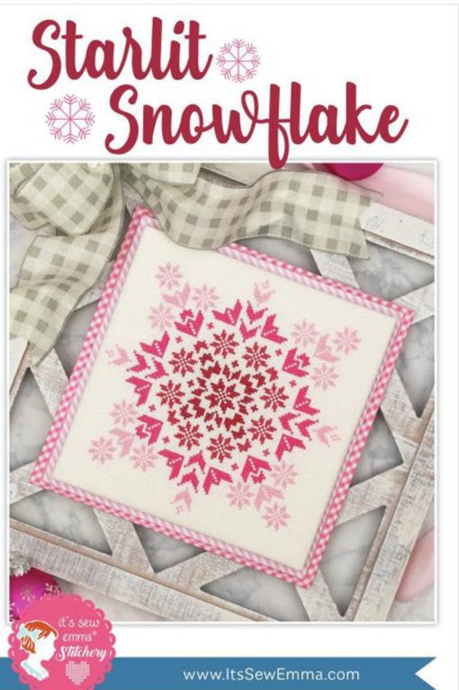 It's Sew Emma STARLIT SNOWFLAKE Cross Stitch Pattern