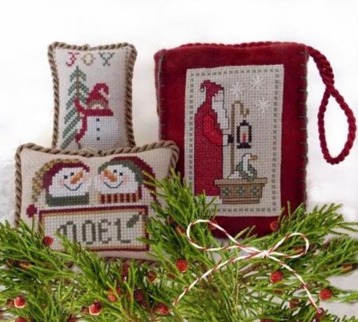 Plum Pudding NeedleArt ALL THE TRIMMINGS Cross Stitch Pattern