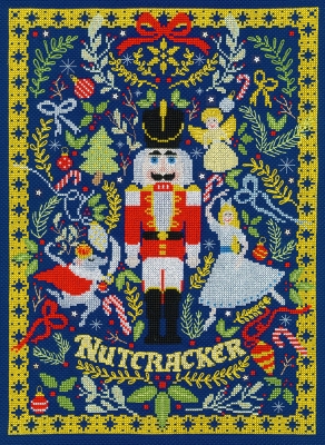 Bothy Threads THE CHRISTMAS NUTCRACKER Cross Stitch Kit