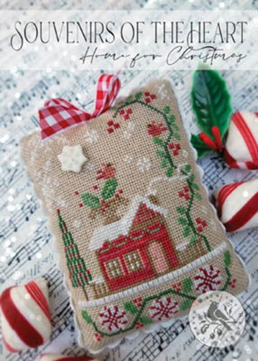 With Thy Needle & Thread HOME FOR CHRISTMAS - Souvenirs of the Heart - Cross Stitch Pattern