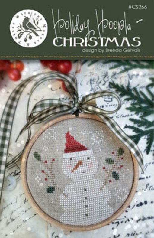 With Thy Needle & Thread Holiday Hoopla – CHRISTMAS Cross Stitch Pattern