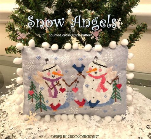Calico Confectionary SNOW ANGELS Cross Stitch Pattern