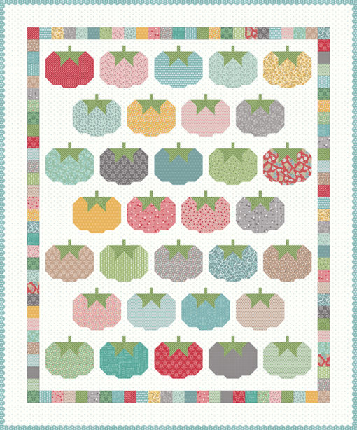 Lori Holt of Bee in My Bonnet Stitch Tomato Pin Cushion Quilt Kit - Riley Blake Designs