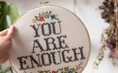 Using a Hoop to Display Your Cross Stitch