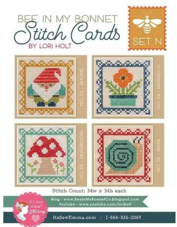 Stitch Cards Set N