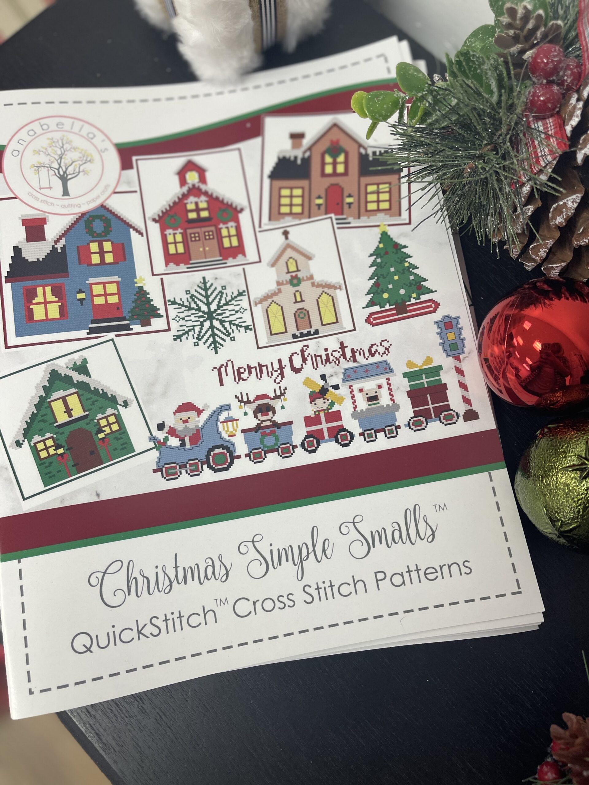 Anabella's Needleart QuickStitch™ CHRISTMAS SIMPLE SMALLS™ Cross
