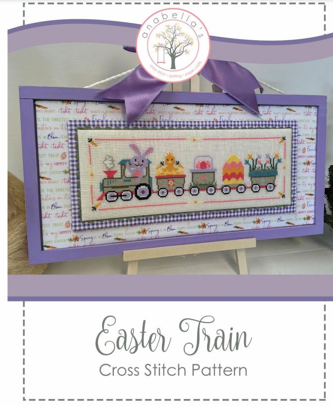 Anabella's Easter Train Cross Stitch Chart
