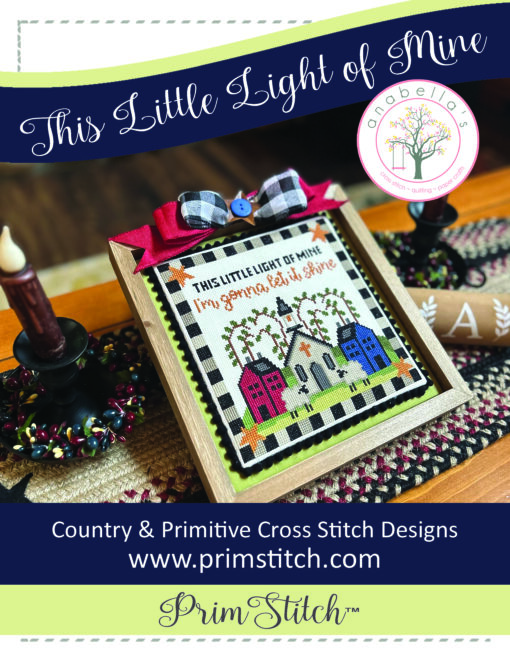 This Little Light of Mine Cross Stitch Pattern by Anabella's Needleart