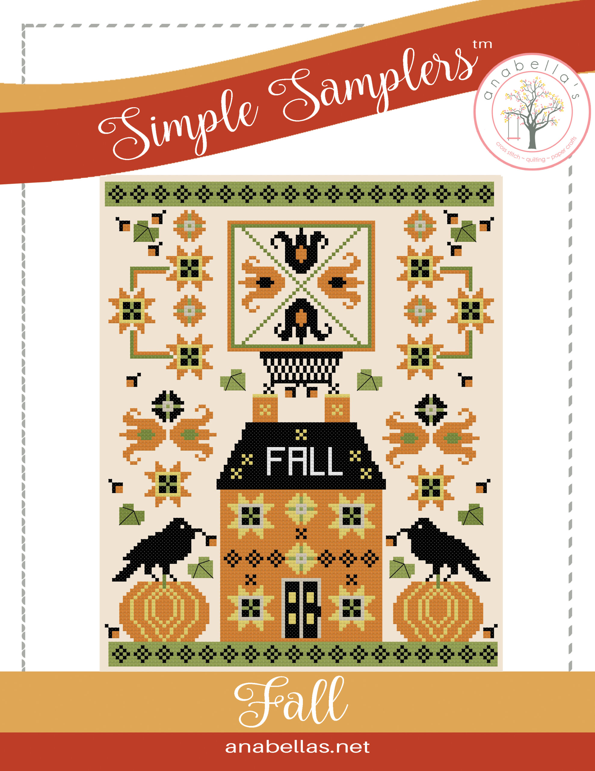 Anabella's Needleart QuickStitch™ CHRISTMAS SIMPLE SMALLS™ Cross Stitch Book  15 Designs ~ Christmas Cross Stitch ~ New Cross Stitch Book - Anabella's