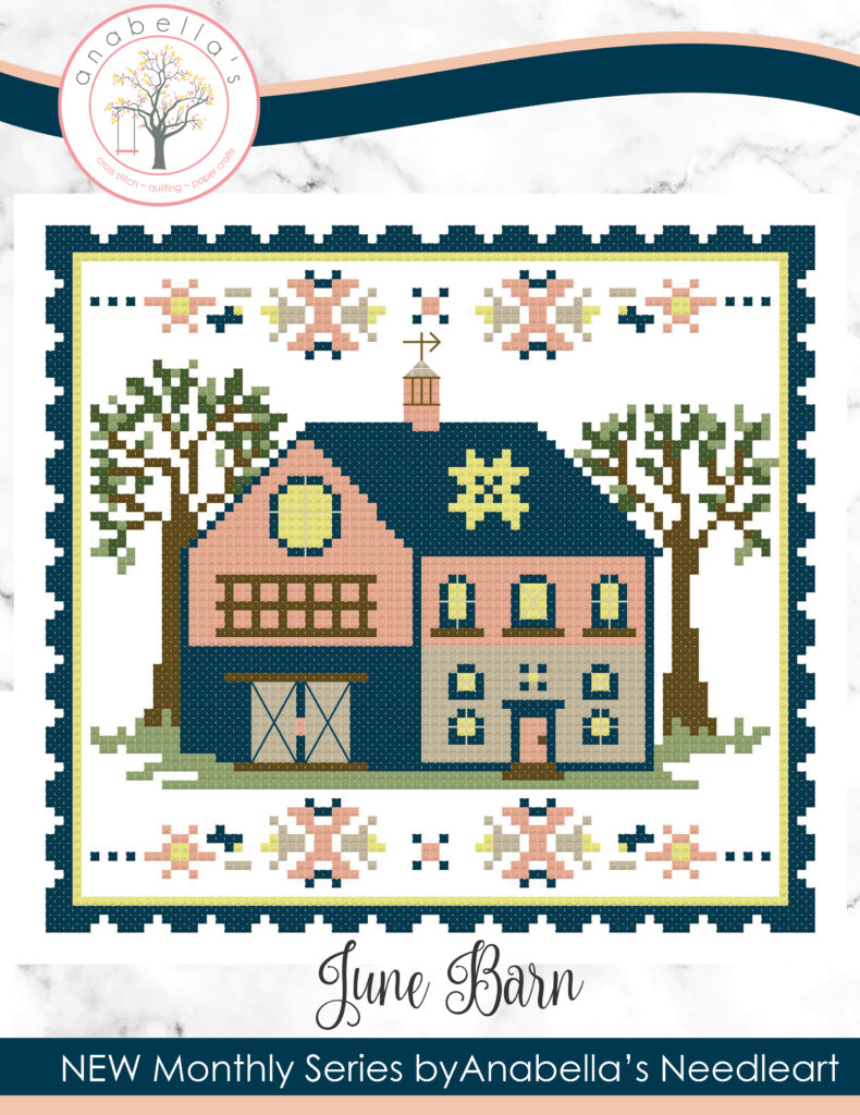 June Barn Cross Stitch Pattern by Anabella's Needleart