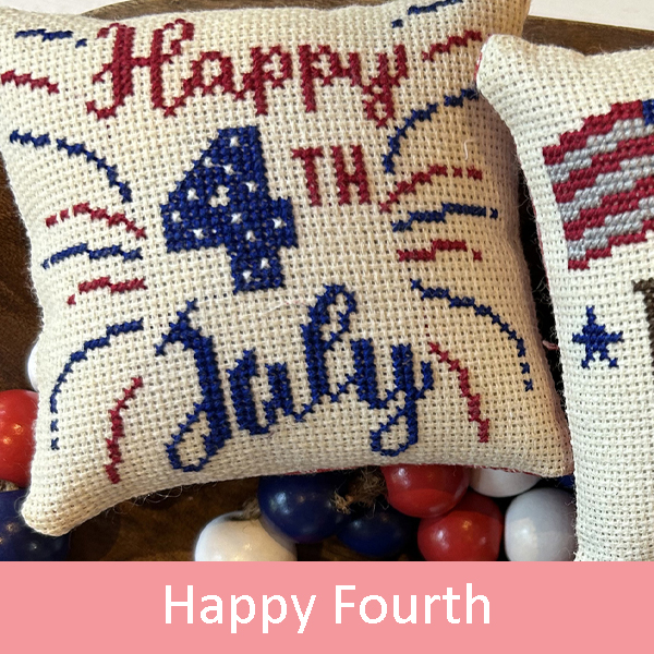 Happy Fourth Cross Stitch Chart by Anabella's Needleart