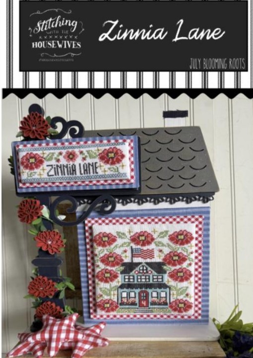 Stitching With The Housewives Blooming Roots Zinnia Lane