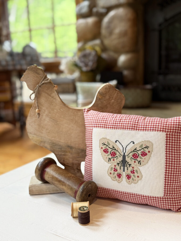 Anabella’s Needleart Cottagecore Cross Stitch™ Summer Butterfly Cross Stitch Pattern