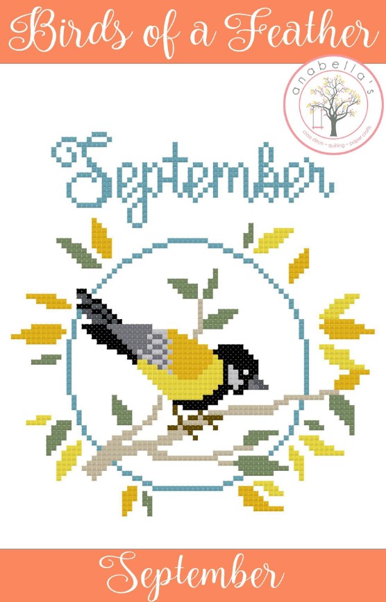 Birds of a Feather September by Anabella's Needleart