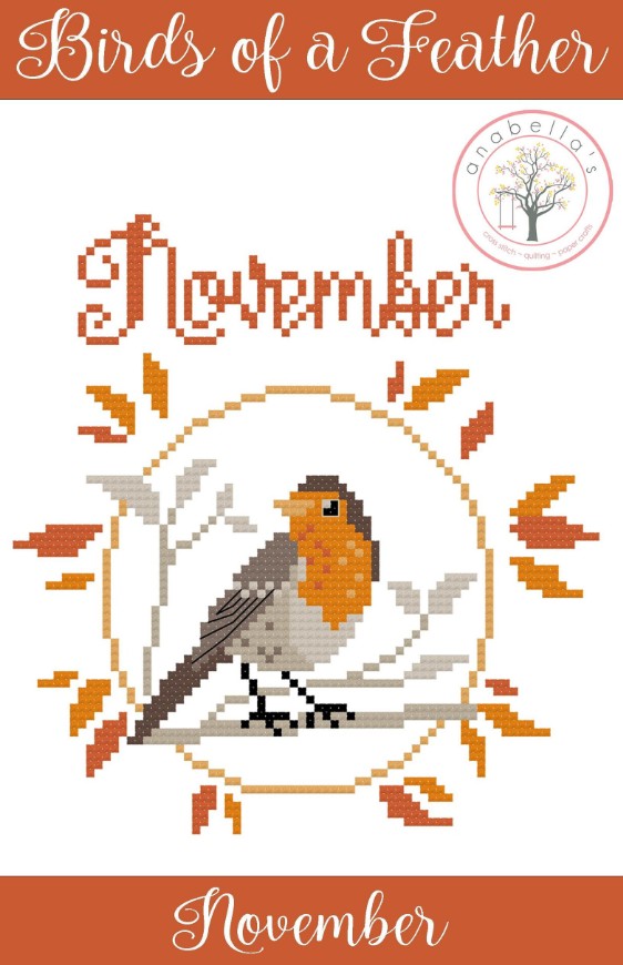 Birds of a Feather November by Anabella's Needleart