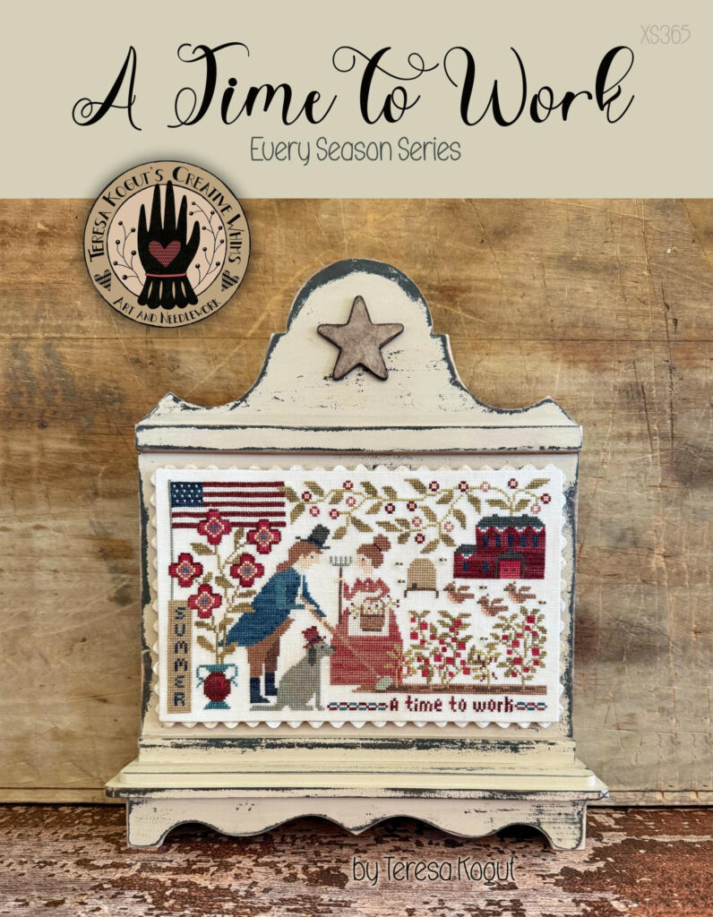 Teresa Kogut A Time To Work Cross Stitch Chart