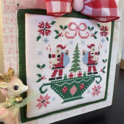 Basket of Blooms Santa – A Festive Make Finishing Fun™ Project Using Chalk Couture™ DIY Home Décor