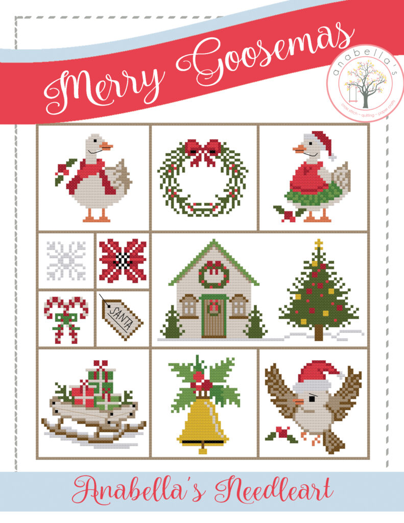 Merry Goosemas Cross Stitch Chart