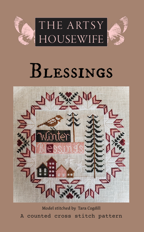 Blessings Cross Stitch Pattern by The Artsy Housewife