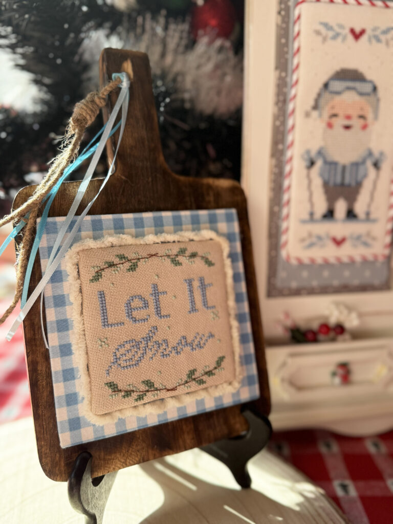 Let It Snow Cross Stitch Chart by Anabella's Needleart