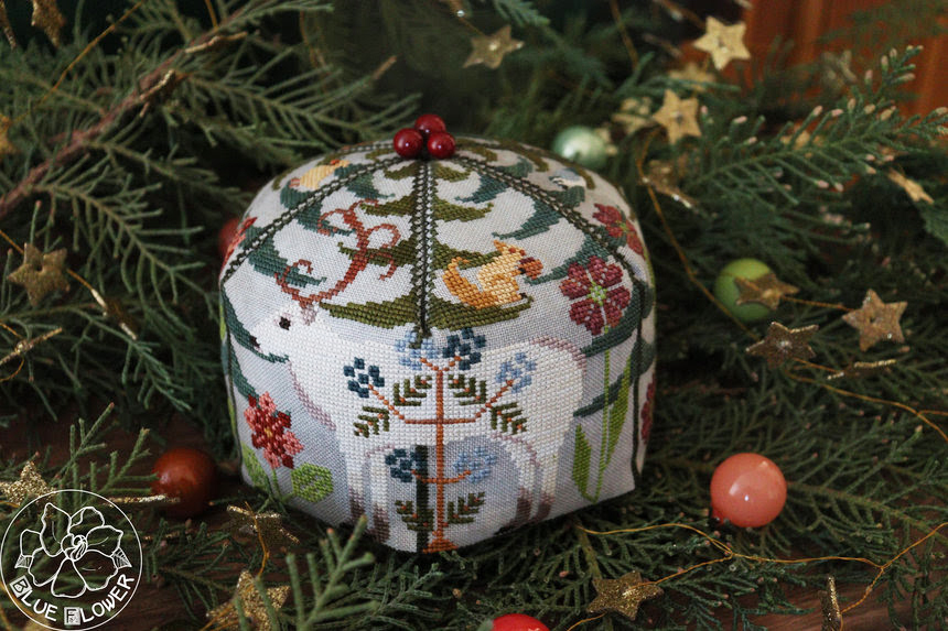 Festive Forest Cross Stitch Chart by The Blue Flower