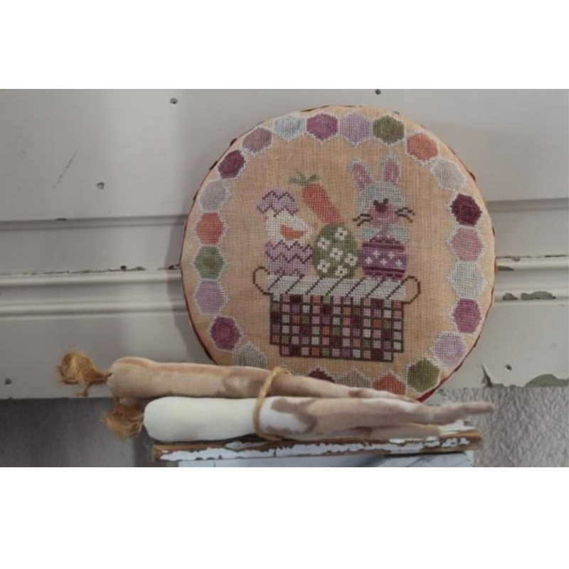 Easter Basket cross stitch chart by Thistles