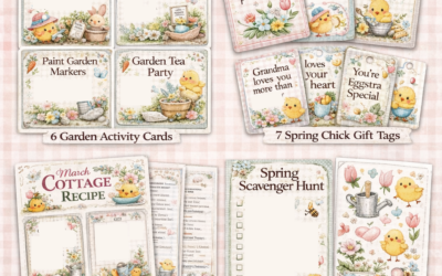 The March Cottage Keepsakes™ Collection – A Grandma’s Heart in Bloom