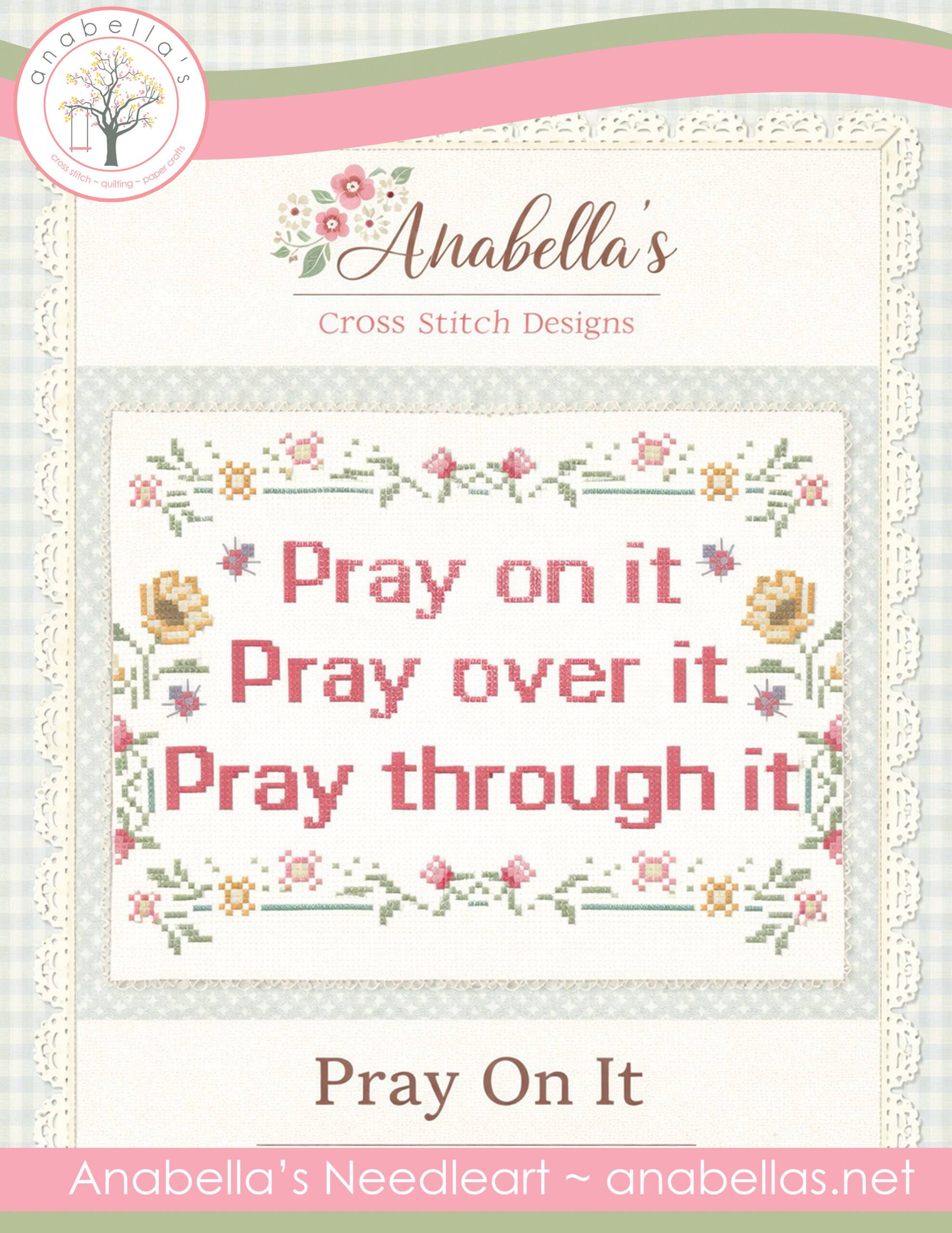 Pray on It Cross Stitch Pattern by Anabella's Needleart
