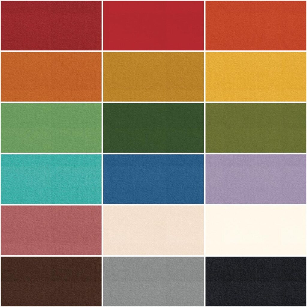 Wool & Whimsy 10" Wool Stacker - 18 Wool Pieces by Riley Blake Designs