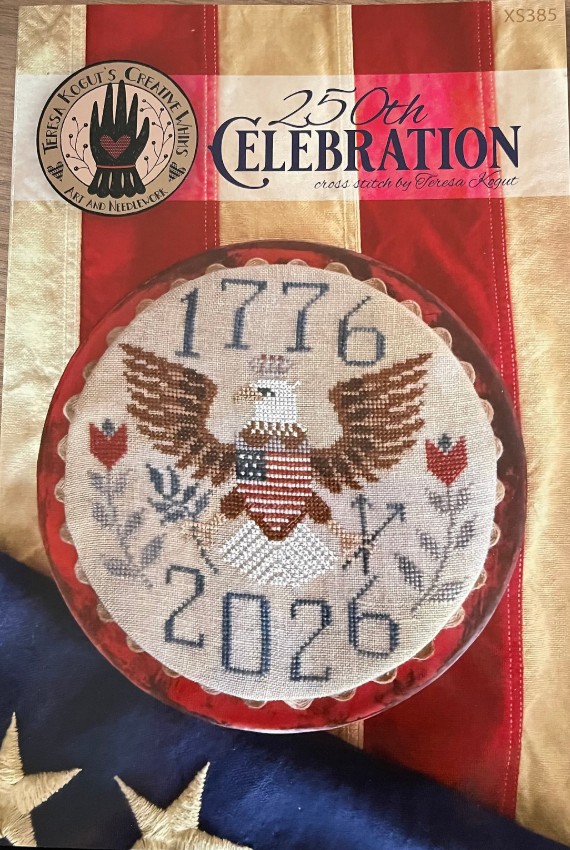 Teresa Kogut 250th Celebration Cross Stitch chart at Anabella's Online Cross Stitch Store