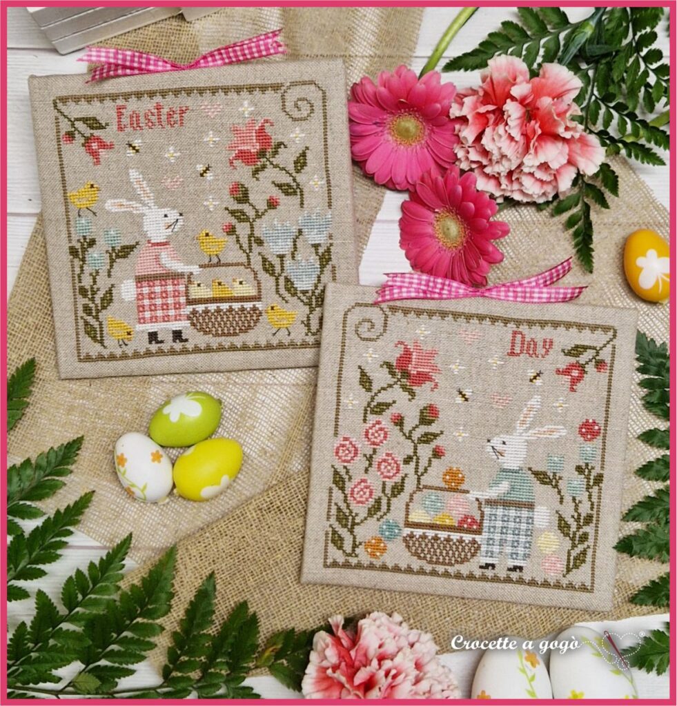 Crocette a gogò Easter Day Cross Stitch Pattern