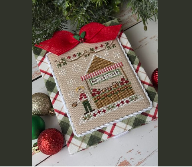 Christmas Market Mulled Cider Cross Stitch Pattern Cross Stitch Pattern by Country Cottage Needleworks at Anabella's Online Cross Stitch Store.