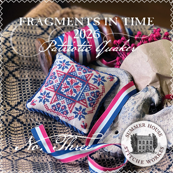 Fragments in Time 2026 #3 Cross Stitch Pattern by Summer House Stitche Workes